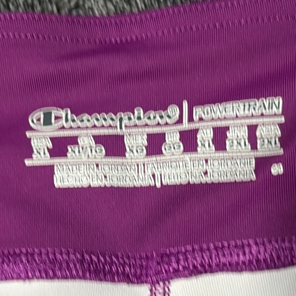 Purple Patterned Women's Pants - Picture 5 of 6